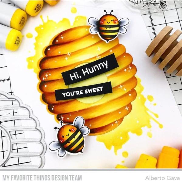My Favorite Things Stempelset "Honey Bees" Clear Stamp Set