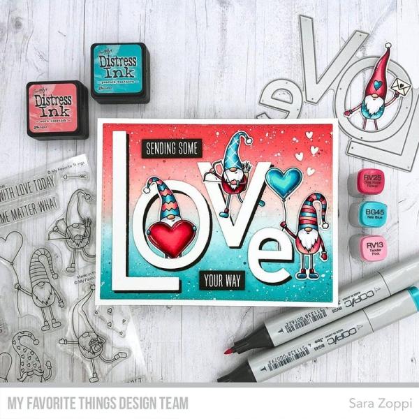 My Favorite Things Die-namics "Love to My Gnomies" | Stanzschablone | Stanze | Craft Die