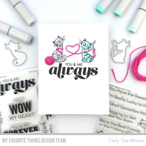 My Favorite Things Stempelset "Straight from the Heart" Clear Stamp