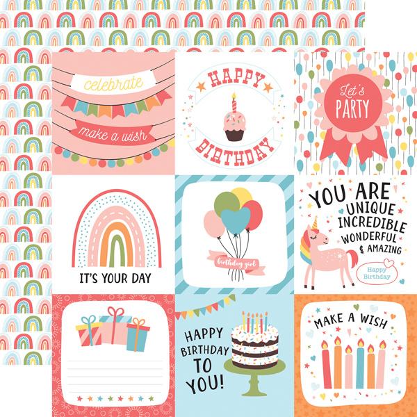 Echo Park "Birthday Girl" 12x12" Collection Kit