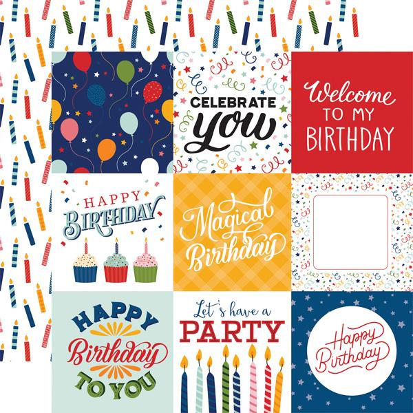 Echo Park "Birthday Salutations" 12x12" Collection Kit