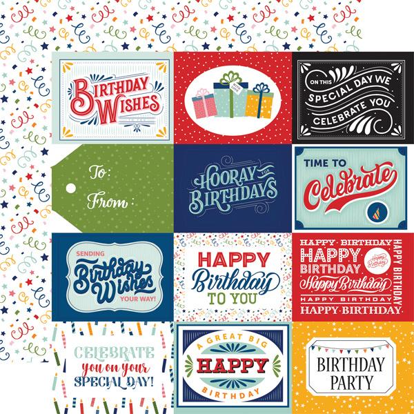 Echo Park "Birthday Salutations" 12x12" Collection Kit