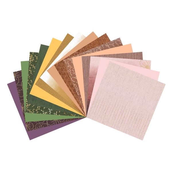 Craft Smith "Textile Textures" 12x12" Paper Pad