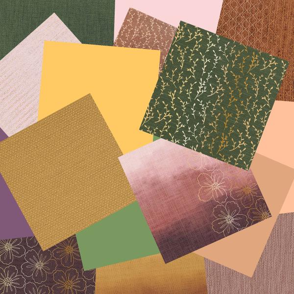 Craft Smith "Textile Textures" 12x12" Paper Pad