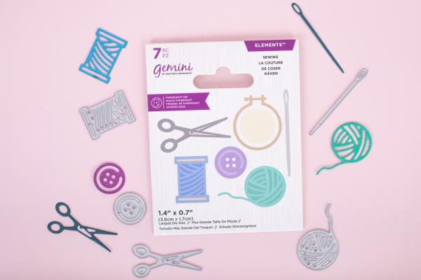 Gemini Sewing Mini Elements Dies  - Stanze - Nähen