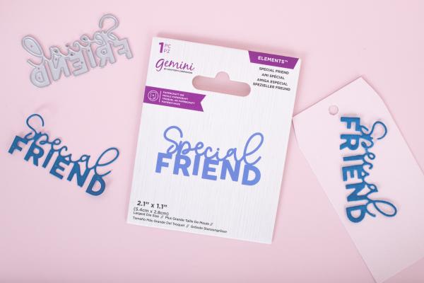 Gemini Special Friend Mini Elements Dies  - Stanze - Freundschaft