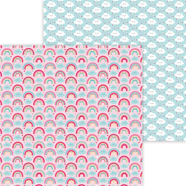 Doodlebug Design "Lots of Love " 12" Paper Pack  - Designpapier 