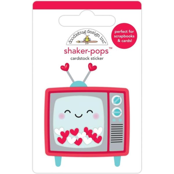 Doodlebug Design "Telly Time Shaker-Pops" Doodle-Pops