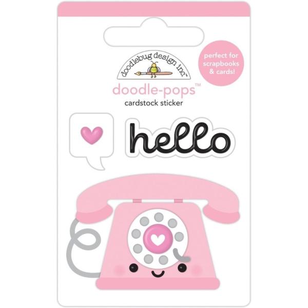 Doodlebug Design "Hello Love" Doodle-Pops