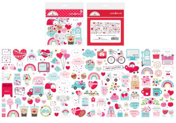 Doodlebug Design Lots of Love Odds & Ends 