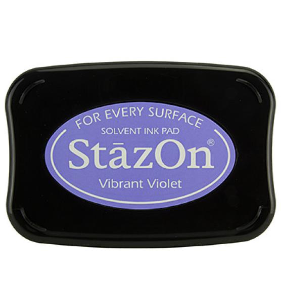 Tsukineko StazOn Inkpad - Vibrant Violet   - Permanent Stempelkissen