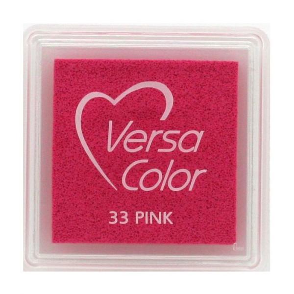 Tsukineko - Versa Color Small Ink Pad - Pink   - Stempelkissen