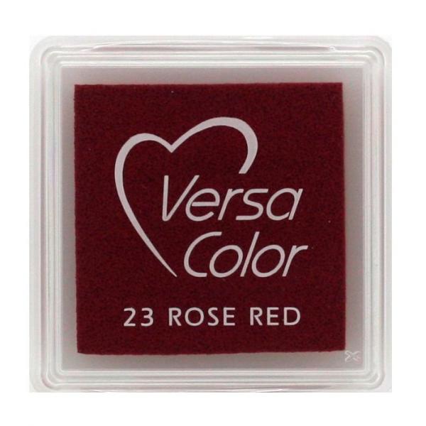 Tsukineko - Versa Color Small Ink Pad - Rose Red   - Stempelkissen