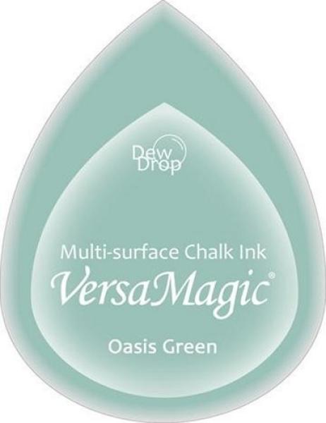 Tsukineko VersaMagic Dew Drops  - Oasis Green   - Kreide Stempelkissen