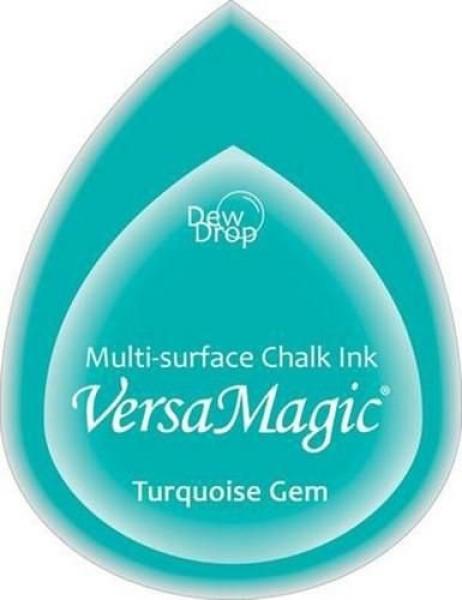 Tsukineko VersaMagic Dew Drops  - Turquoise Gem   - Kreide Stempelkissen