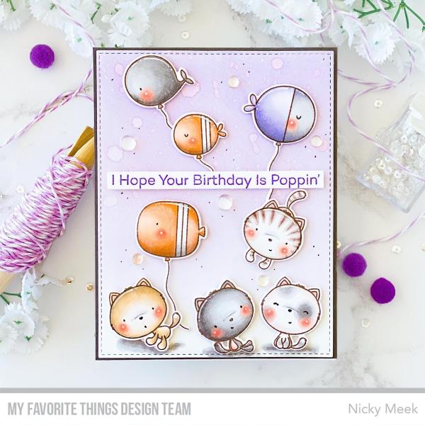 My Favorite Things Stempelset "Purr-fect Pairs" Clear Stamp Set