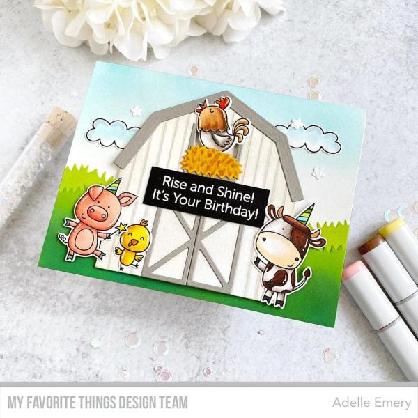 My Favorite Things Die-namics "Barnyard Birthday" | Stanzschablone | Stanze | Craft Die