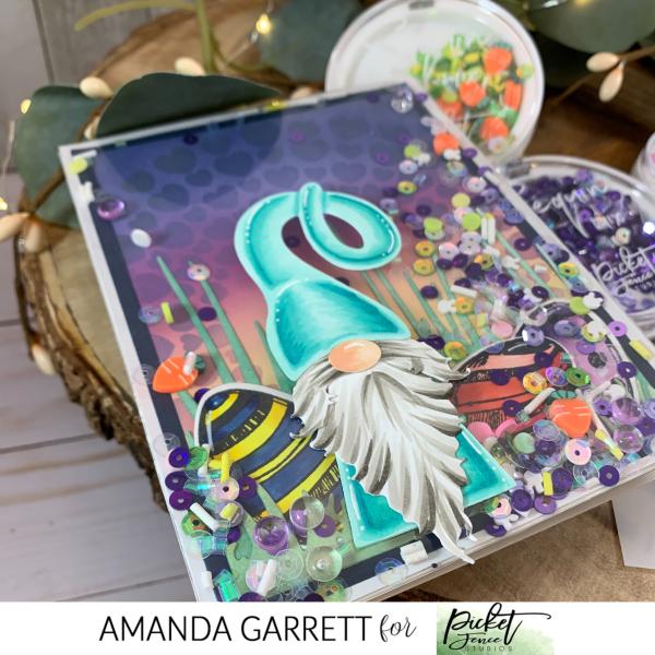 Picket Fence Studios Lavender Fields Sequin Mix  Pailetten