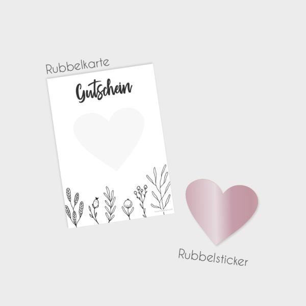 Rubbelkarten-Bundle DIN A6 "Hygge" | Rubbellose | Postkarten | Gutscheine | Glückslos