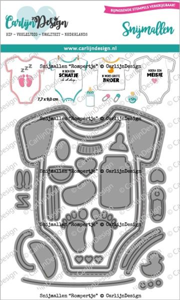 Carlijn Design Rompertje  Cutting Dies - Stanzen