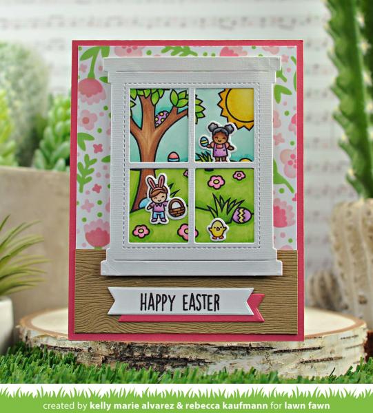 Lawn Fawn Stempelset "Tiny Spring Friends" Clear Stamp