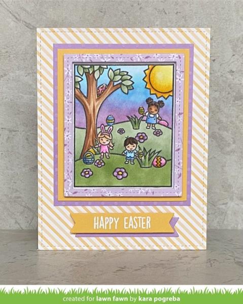 Lawn Fawn Stempelset "Tiny Spring Friends" Clear Stamp