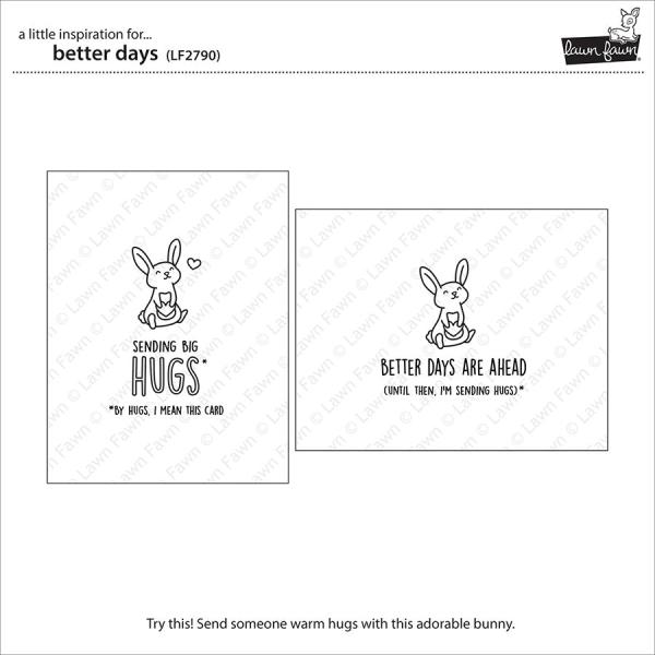 Lawn Fawn Stempelset "Better Days" Clear Stamp