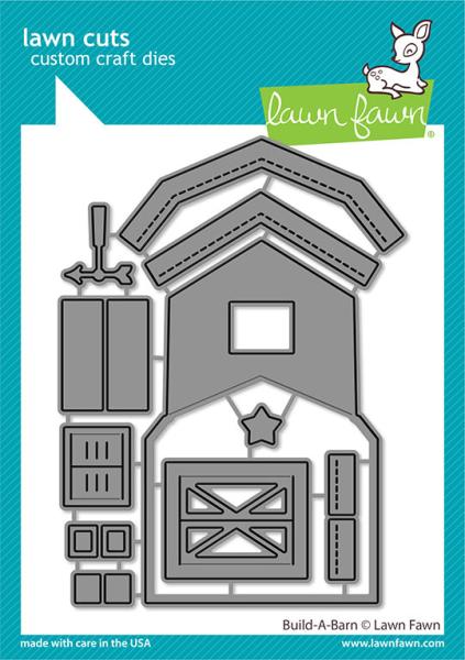 Lawn Fawn Craft Dies - Build-a-Barn