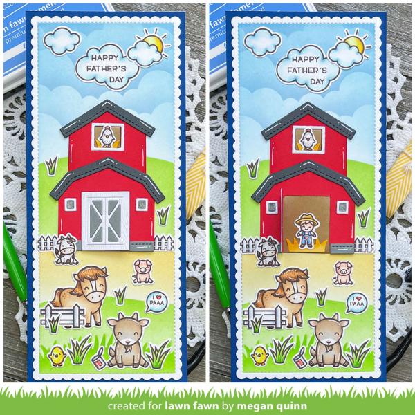 Lawn Fawn Craft Dies - Build-a-Barn