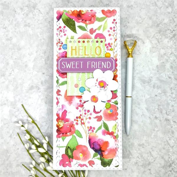 LDRS-Creative  Lovely Watercolor Ephemera Pieces (41pcs) (LDRS4122) 