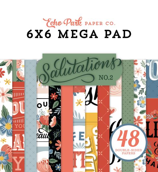 Echo Park "Salutations No.2" 6x6" Cardmakers Mega Pad