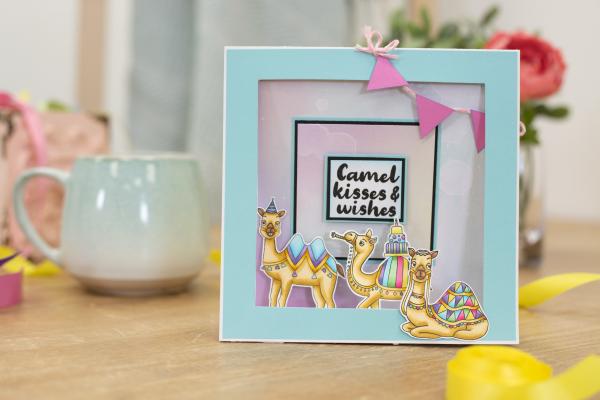 Crafters Companion - Camel Kisses and Wishes  - Clear Stamps