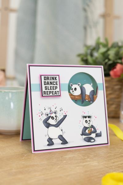 Crafters Companion - Great Minds Drink Alike  - Clear Stamps