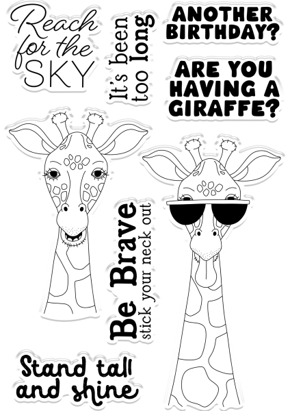 Crafters Companion - Reach for the Sky  - Clear Stamps