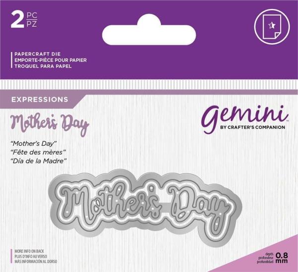 Gemini Mother's Day Expressions Dies  - Stanze - 