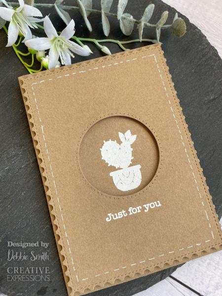 Woodware Build A Cactus   Clear Stamps - Stempel 