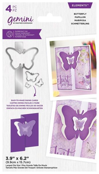 Gemini Swing Card Butterfly Elements Dies  - Stanze - 