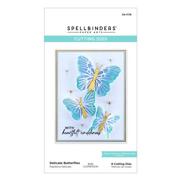 Spellbinders Die "Delicate Butterflies" Stanzschablone