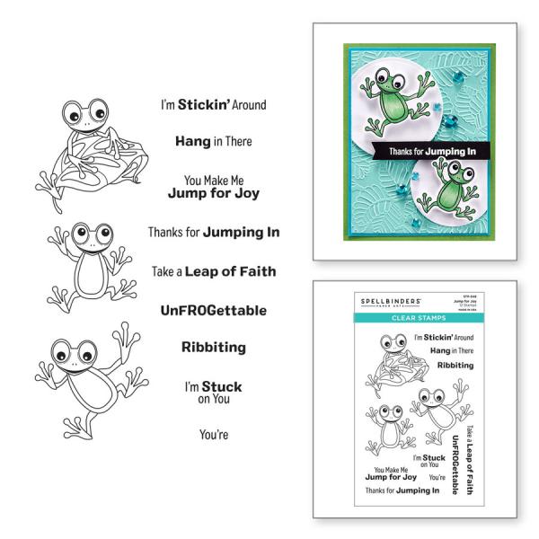 Spellbinders Stempelset "Jump for Joy"