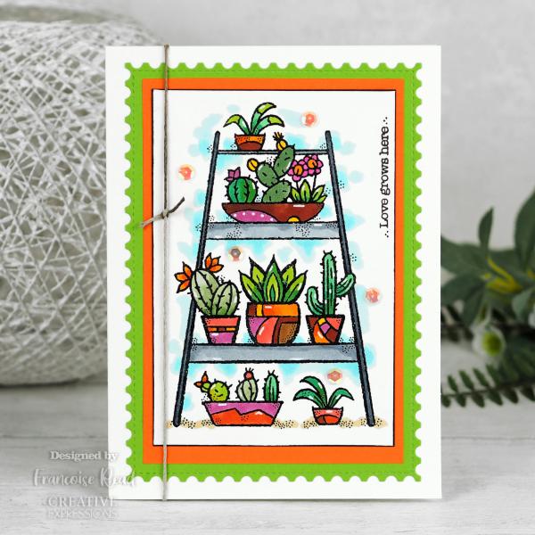 Woodware Indoor Garden Clear Stamps - Stempel 