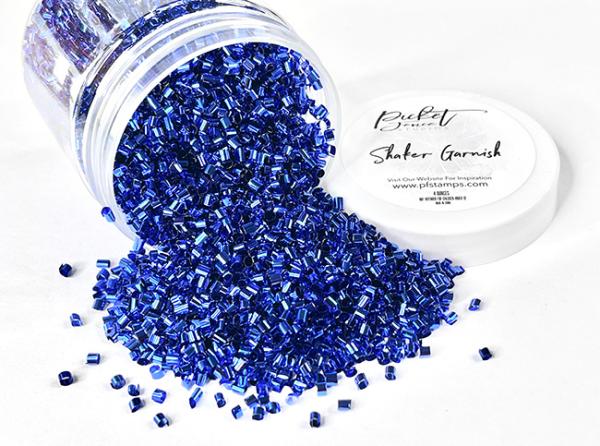 Picket Fence Studios Shaker Garnish Metallic Blue  - Shakerelemente