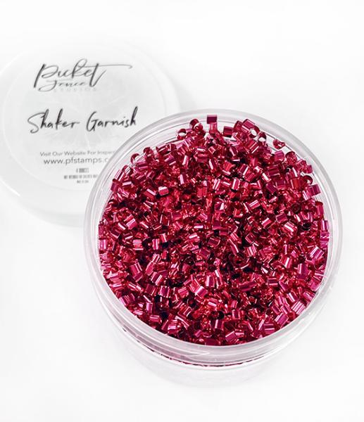 Picket Fence Studios Shaker Garnish Metallic Pink  - Shakerelemente