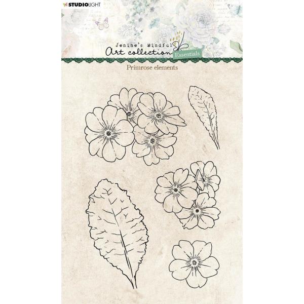 Studio Light - Clear Stamp Primrose elements