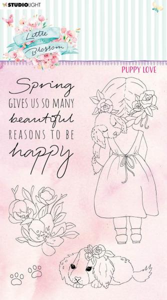 Studio Light - Clear Stamp io Light - Little Blossom clear stamp Puppy love