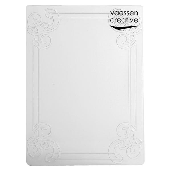 Vaessen Creative - Embossingfolder "Verzierung" - Prägefolder