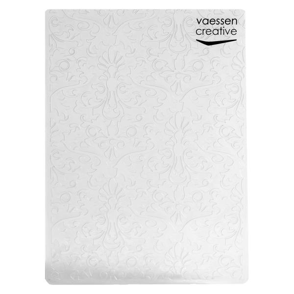 Vaessen Creative - Embossingfolder "Damast" - Prägefolder