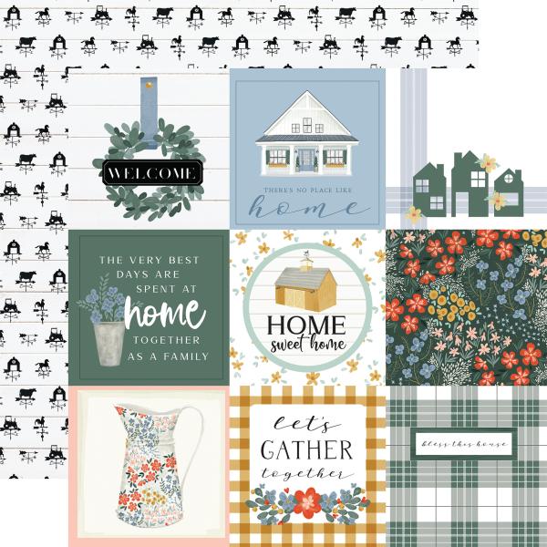 Carta Bella "Farmhouse Summer" 12x12" Collection Kit