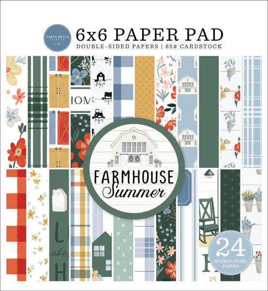 Carta Bella "Farmhouse Summer" 6x6" Paper Pad