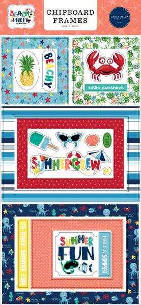 Carta Bella "Beach Party " Chipboard - Sticker