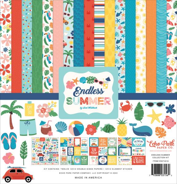 Echo Park "Endless Summer" 12x12" Collection Kit